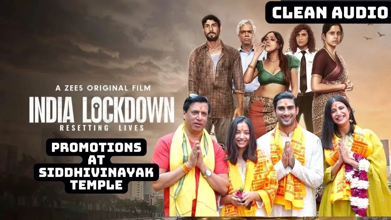 India Lockdown | Promotion at Siddhivinayak Temple | Shweta B, Prateek B | Only On ZEE5