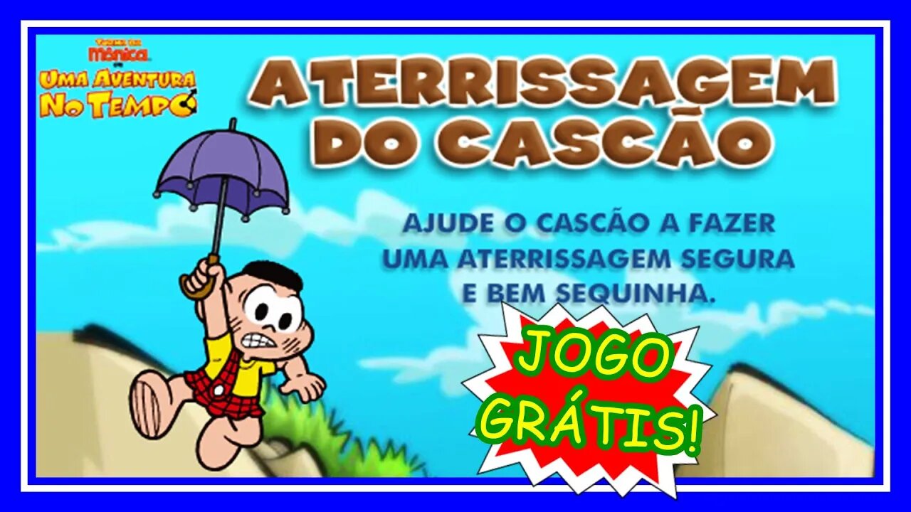 Aterrisagem do Cascão | Turma da Mônica | Jogos em Flash | Flash Games