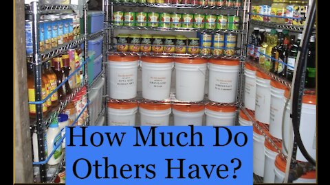 Poll Results: How Much Food Do You Have Stockpiled? (284 replies)