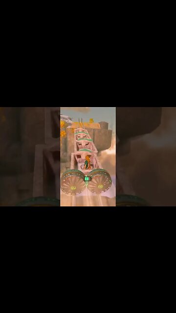 I literally cannot believe this worked for that gap. #gaming #zelda #zeldatotk