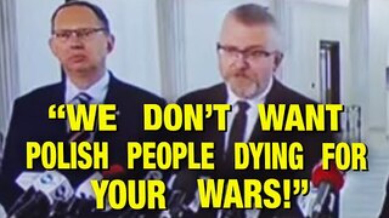 Polish Politician RIPS U.S. For Starting More Wars! w/ Drea de Matteo