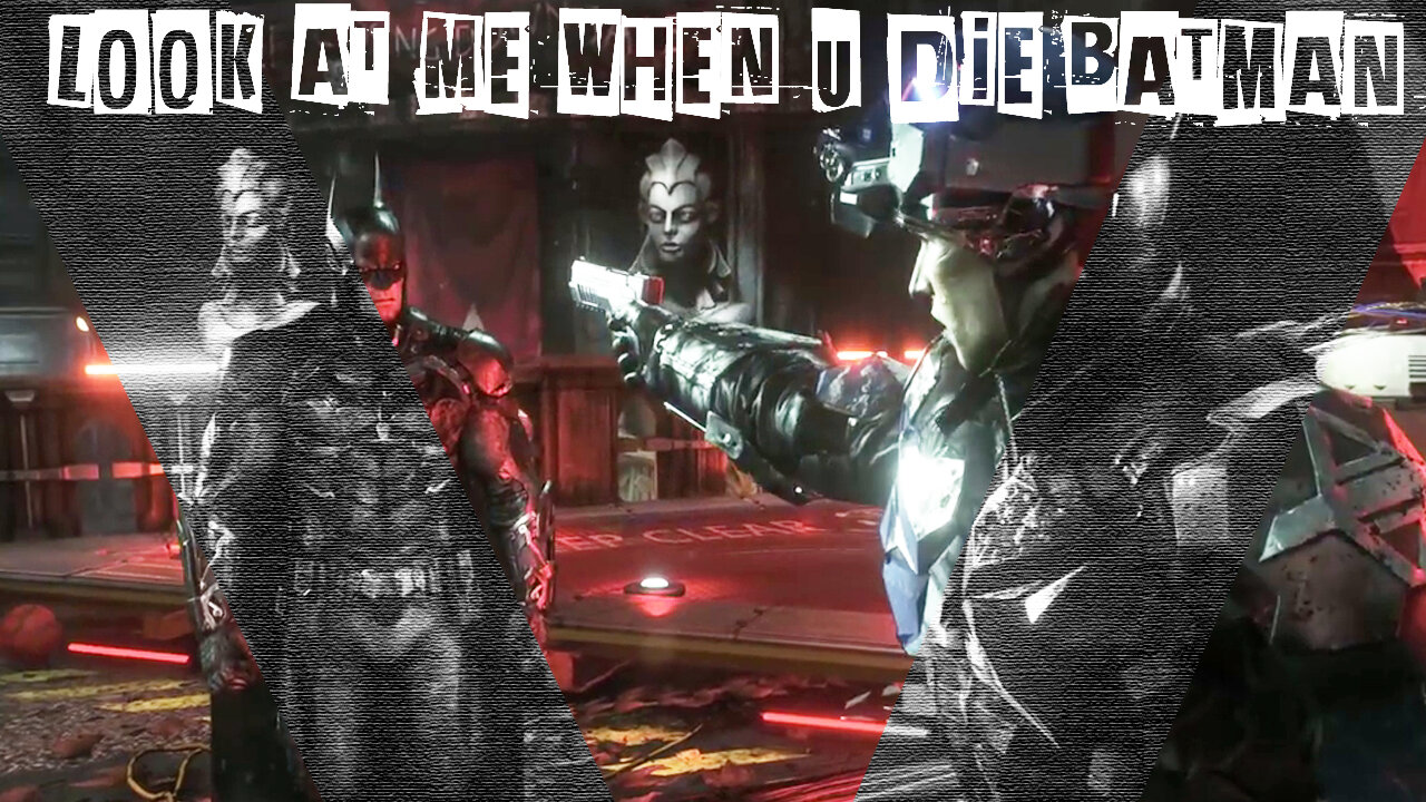 Look at me when you die Batman real goat of comics jason todd Arkham knight DC game arkham knight