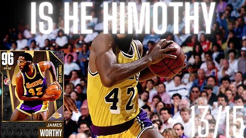 GRINDING FOR JAMES WORTHY 13/15 2 AWAY