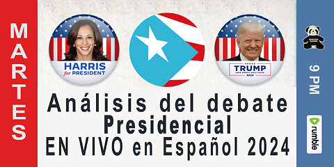 TRUMP - HARRIS DEBATE ANÁLISIS EN VIVO DESDE LAS 9PM CON MORIS
