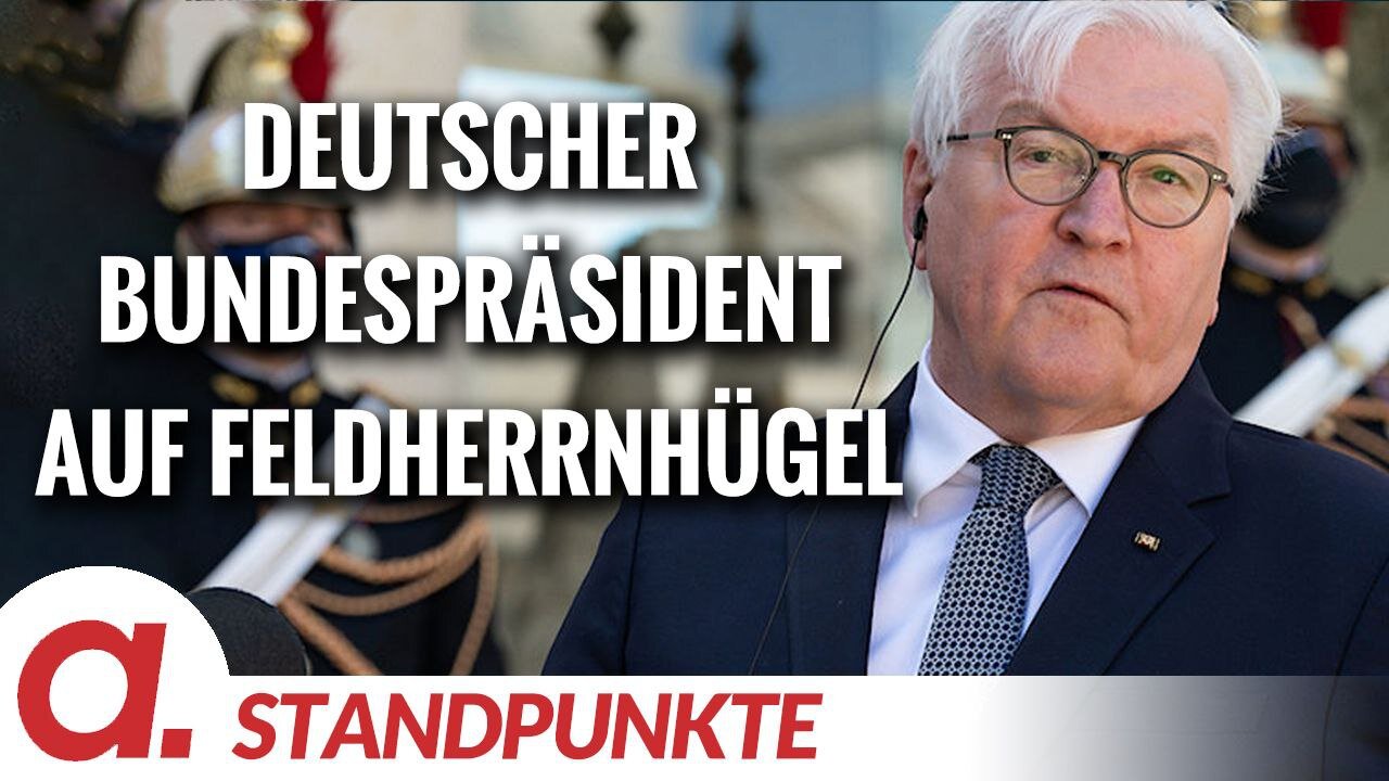 Der deutsche Bundespräsident auf dem Feldherrnhügel | Von Wolfgang Effenberger