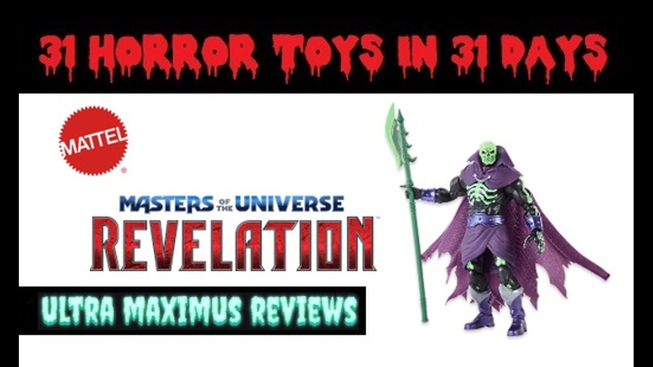 🎃 Scare Glow | Masterverse | Masters of the Universe Revelation | 31 Horror Toys in 31 Days