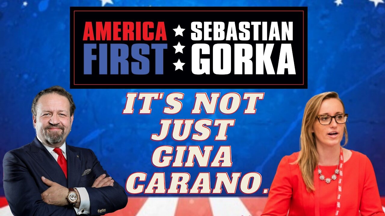 It's not just Gina Carano. The Federalist's Emily Jashinsky with Sebastian Gorka on AMERICA First