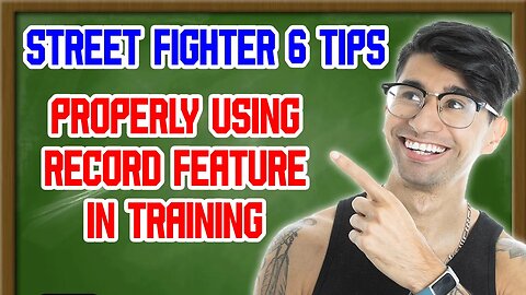 Breaking Down Record Feature In Training Mode | Street Fighter 6