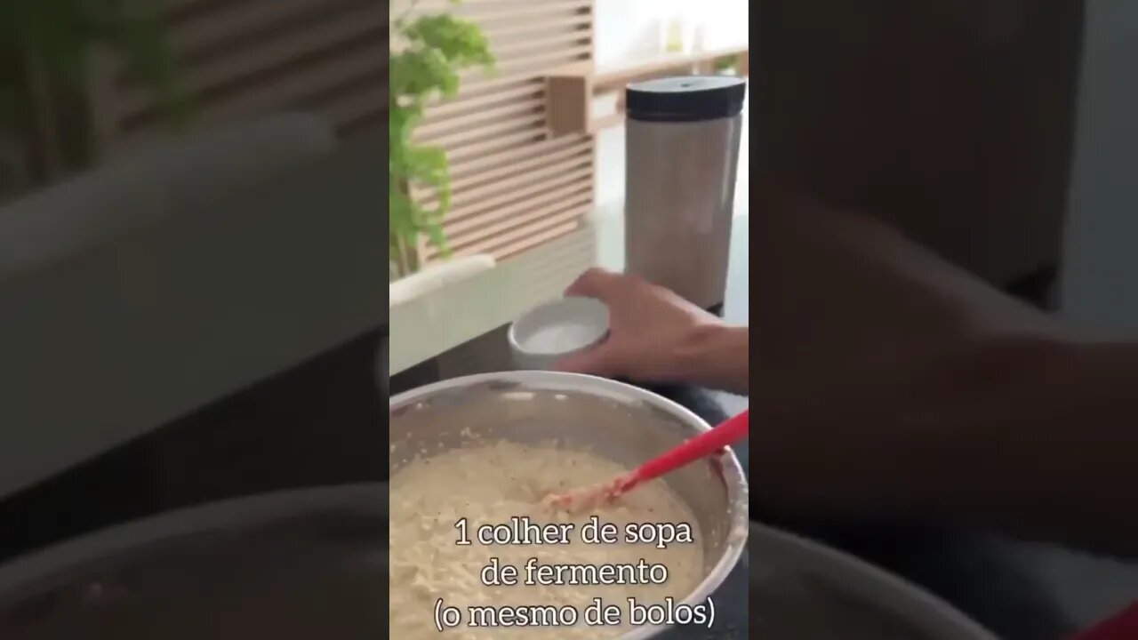 PÃO DE AVEIA E IOGURTE/ SEM TRIGO /FÁCIL