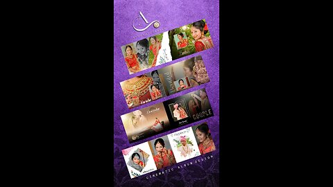 Cinematic wedding album design #viral #trend #trending #rumbletrend #suggestion #howto #why #who