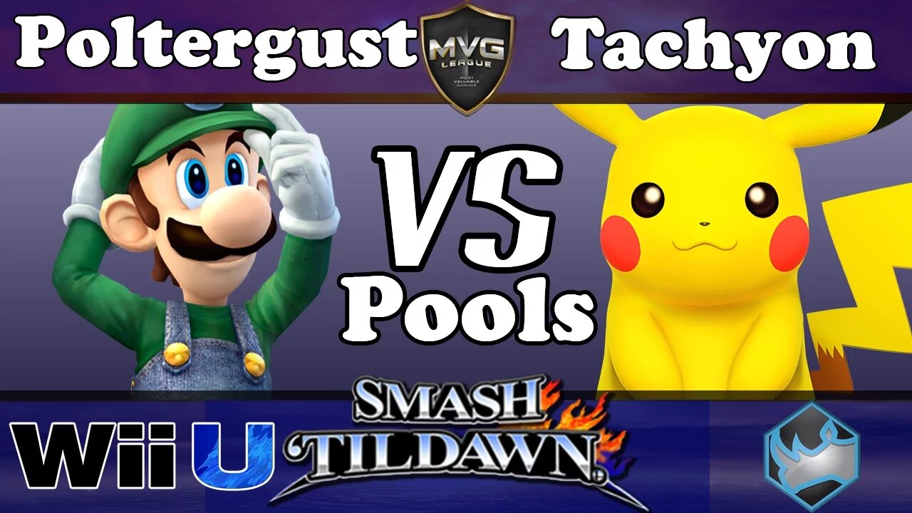 Poltergust (Luigi) vs. Tachyon (Pikachu) - SSB4 Pools - Smash 'til Dawn