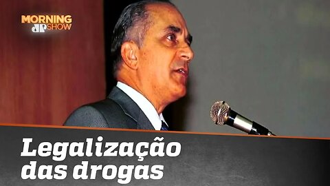 General defende legalização das drogas no futuro. O que aconteceria com os traficantes?