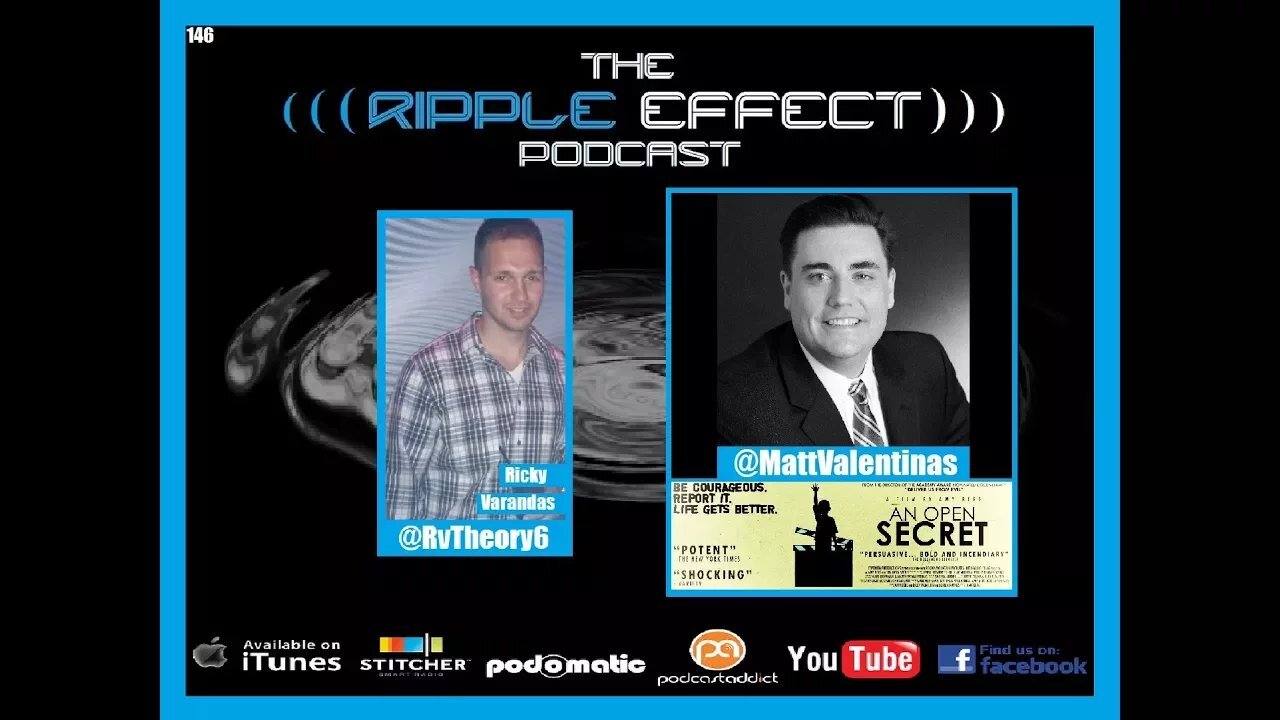 The Ripple Effect Podcast #146 (Matthew Valentinas | Hollywood Pedophilia, An Open Secret)