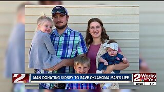 Man Donating Kidney to Save Oklahoma Man's Life