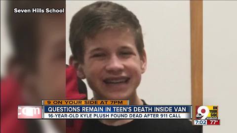 Questions remain in teen's death inside van