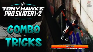 COMBOS & SPECIAL TRICKS - How to play Tony Hawk Pro Skater 1 + 2