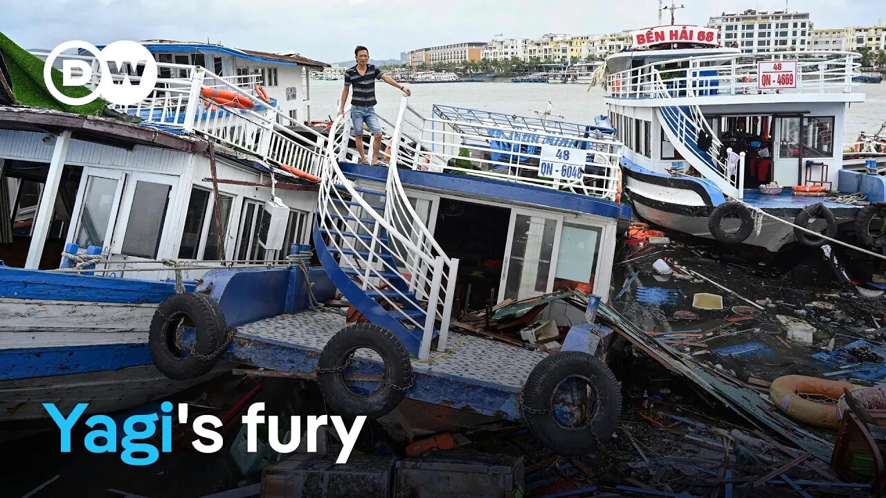 Super Typhoon Yagi's Trail of Destruction Across Asia