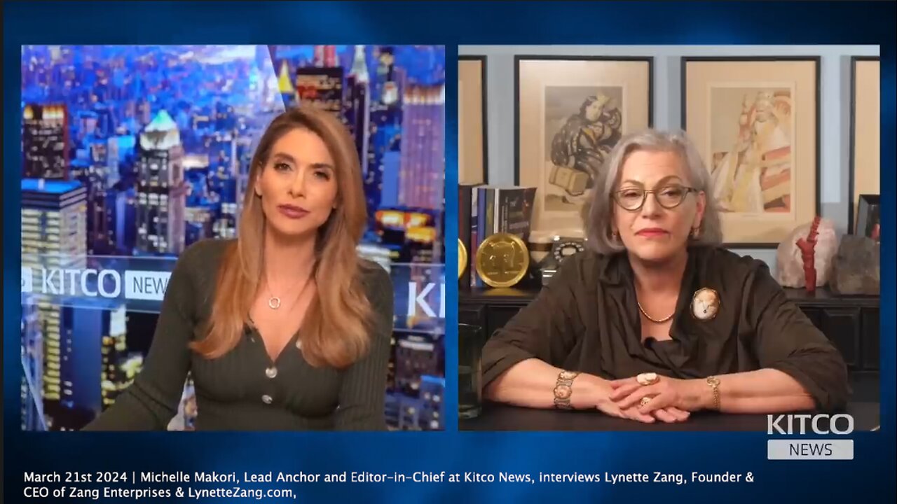 Central Bank Digital Currencies | "You Said That ALL of the Banks Are Insolvent. Surely Not ALL of the Banks Are Insolvent." - Michelle Makori, Lead Anchor and Editor-in-Chief at Kitco News Interviews Lynette Zang