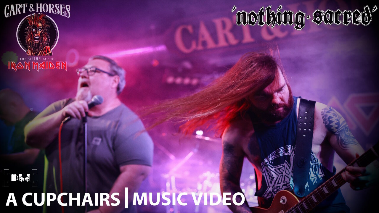 NOTHING SACRED live at The Cart & Horses | Cupchairs.com