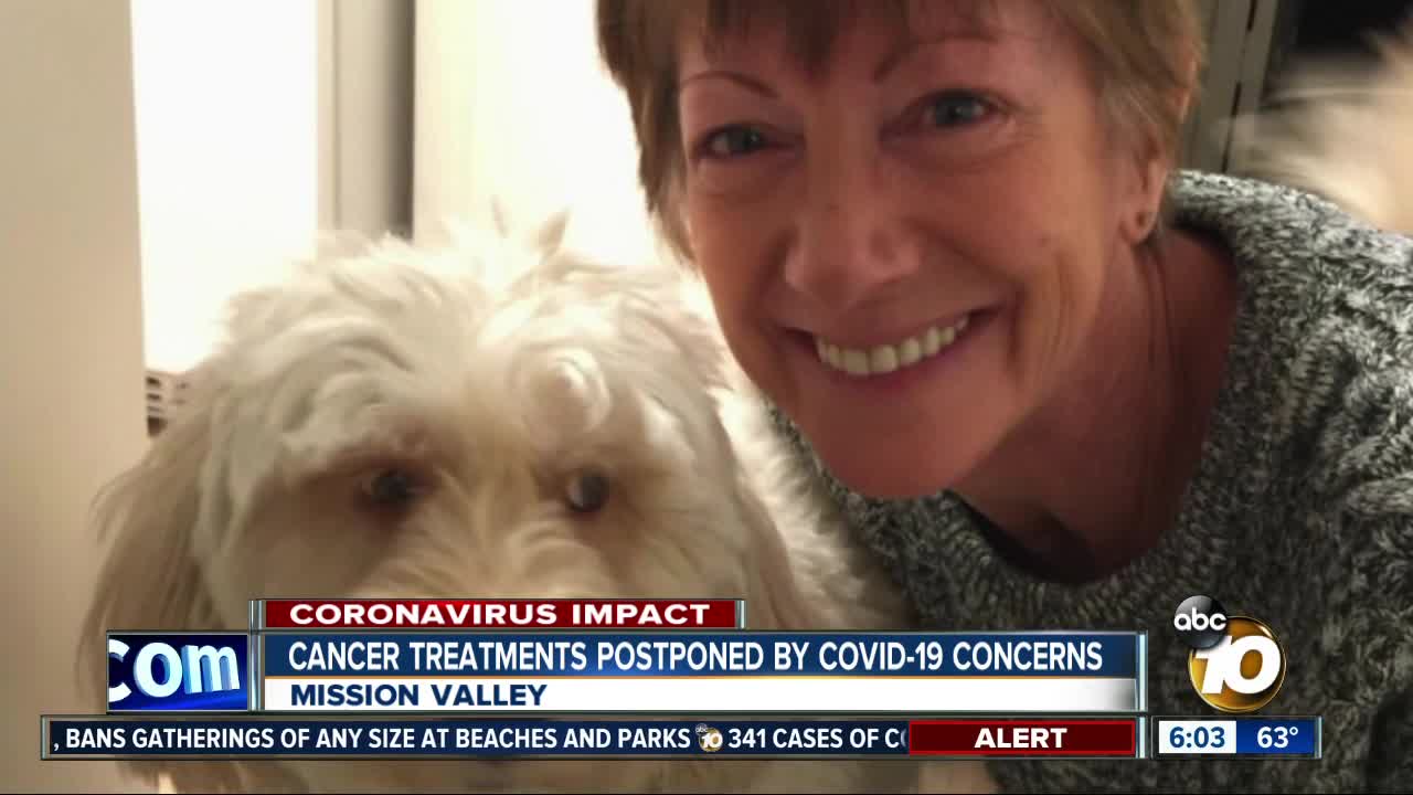 Coronavirus concerns lead to postponement of cancer treatments