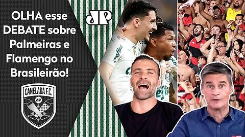 "É IMPRESSIONANTE! Tem torcedores do Flamengo LEMBRANDO que o Palmeiras..." OLHA esse DEBATE!