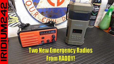 New Emergency Radios From Raddy - RADDY SW10 And RADDY SL10