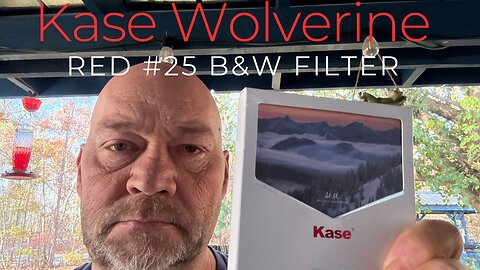 Kase Wolverine #25 Red Filter for Black and White Photography