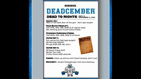 Deadcember Day 8: Dead to Rights