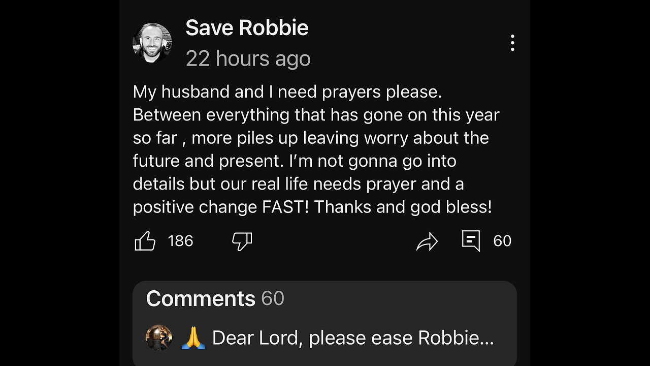 SAVE ROBBIE: 10/5/24