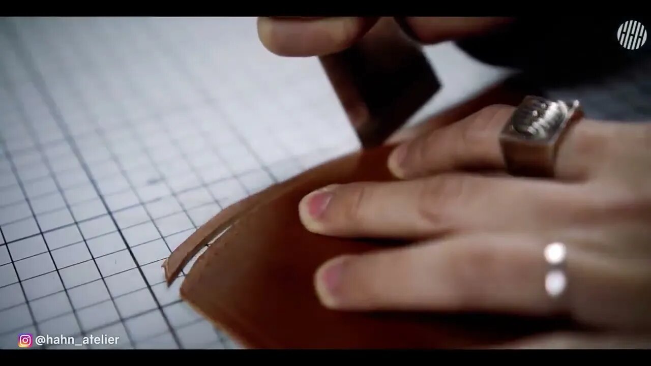 DIY Handmade Leather Bag / Leather Crafting