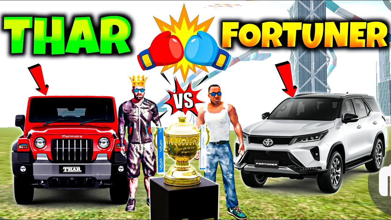 Indian bike racing game 3d || fortuner tour || gta India explore game || fortuner cheat code #viral