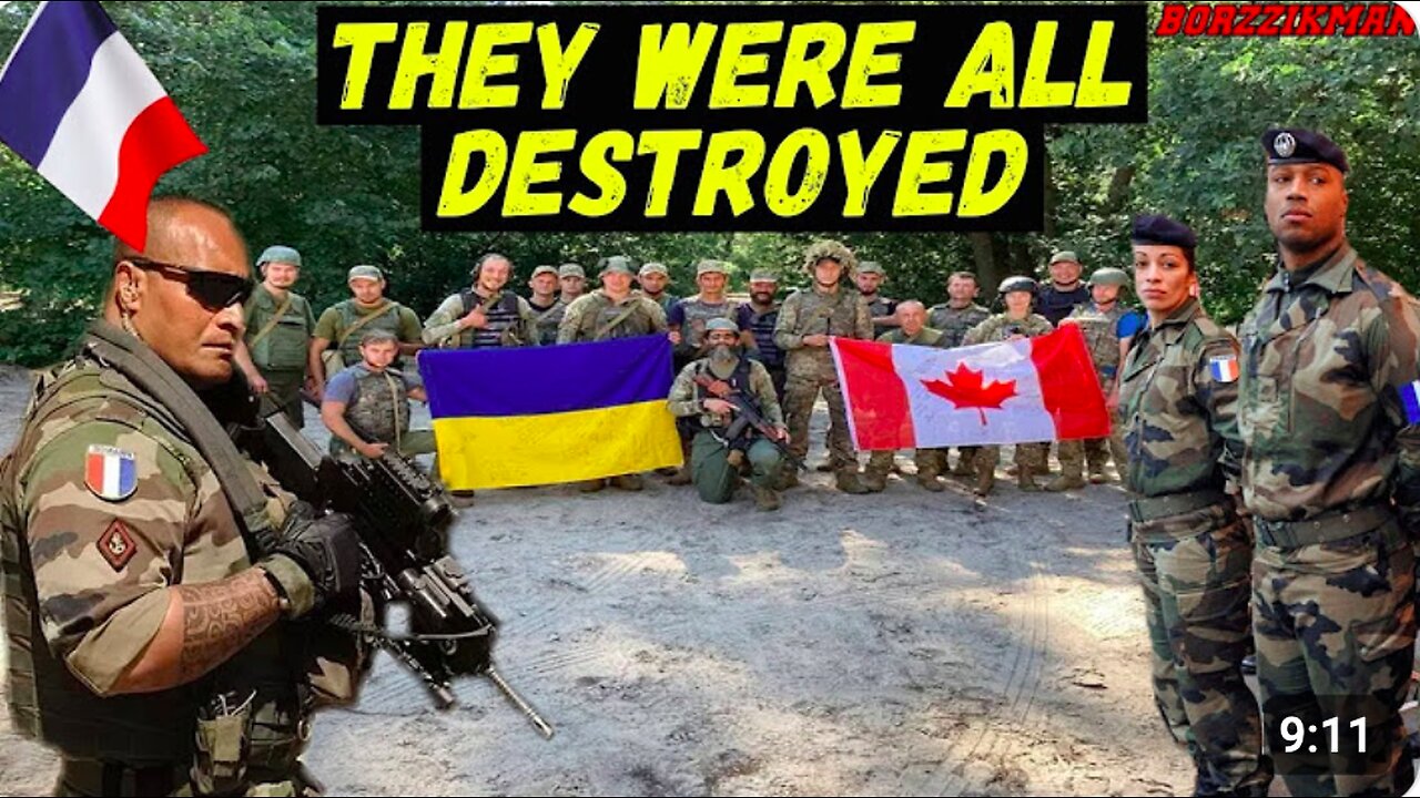 BRUTALLY┃Russian ISKANDER Missile Wiped Out Newly Arrived Canadian and French Mercenaries In KHARKIV