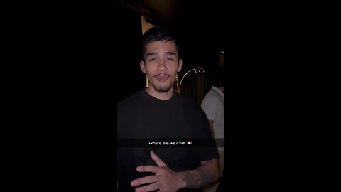 Sneako at the club in France 🇫🇷