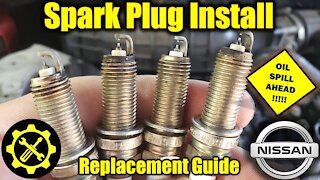 2007 - 2012 Nissan 2.5L Spark Plug Replacement!