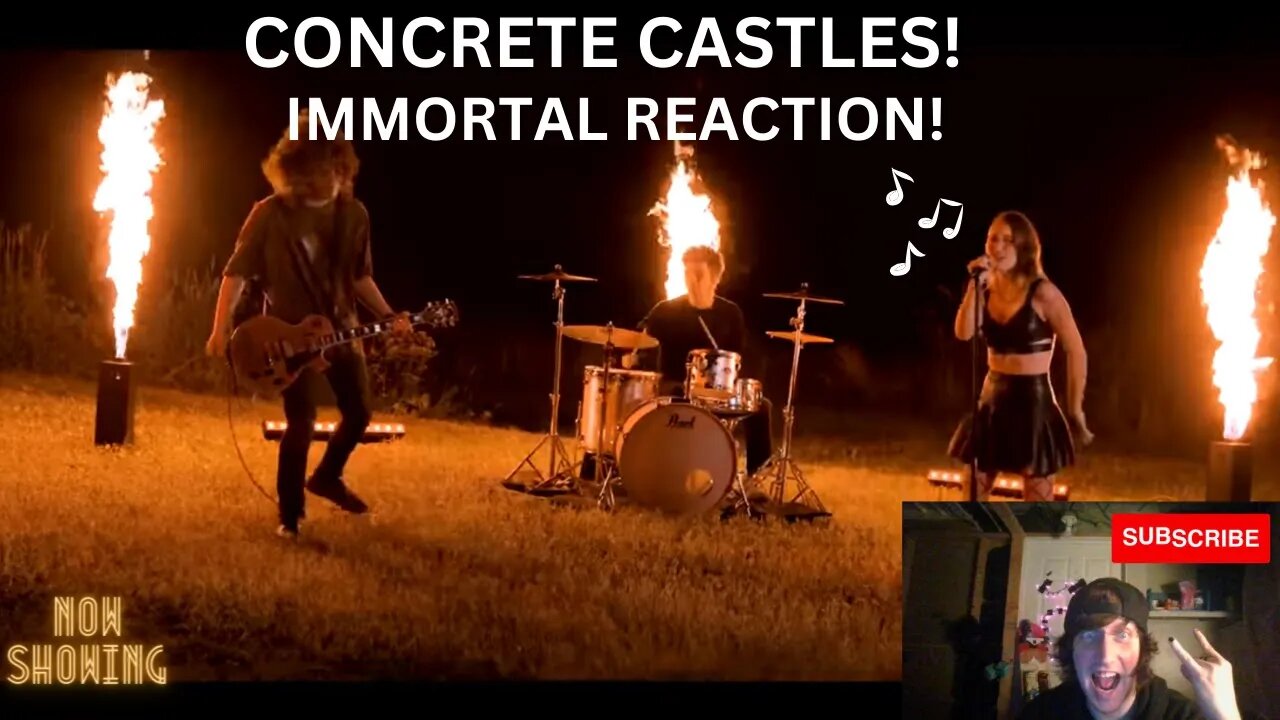 Immortal - Concrete Castles (Reaction Video DarkLite Reacts!)