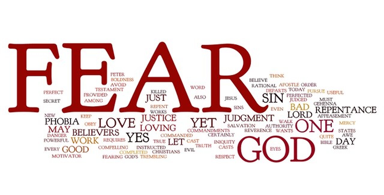 Fear God = know God = love God