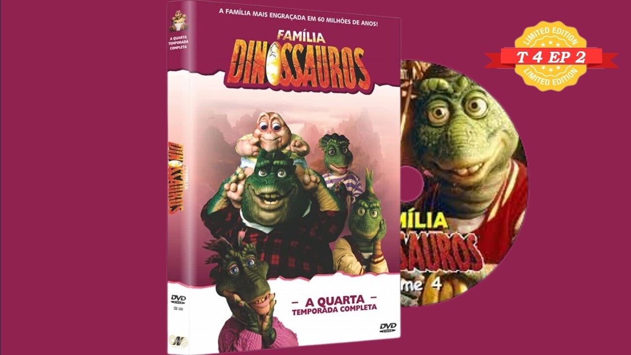 Família Dinossauros T4 EP 2 - Dino, Não Seja Um Super Herói