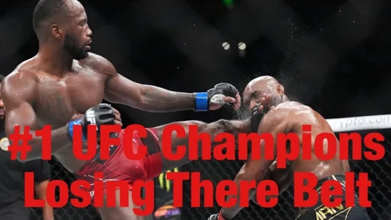 Times The #1 UFC Fighter Lost Their Belt