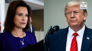 Trump heads to Michigan Gov. Whitmer's home turf