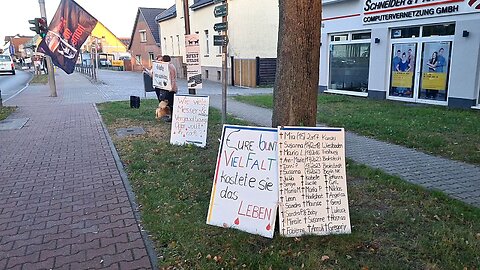 30.09.2024 Schilderdemo in Ahrensfelde - Brandenburg