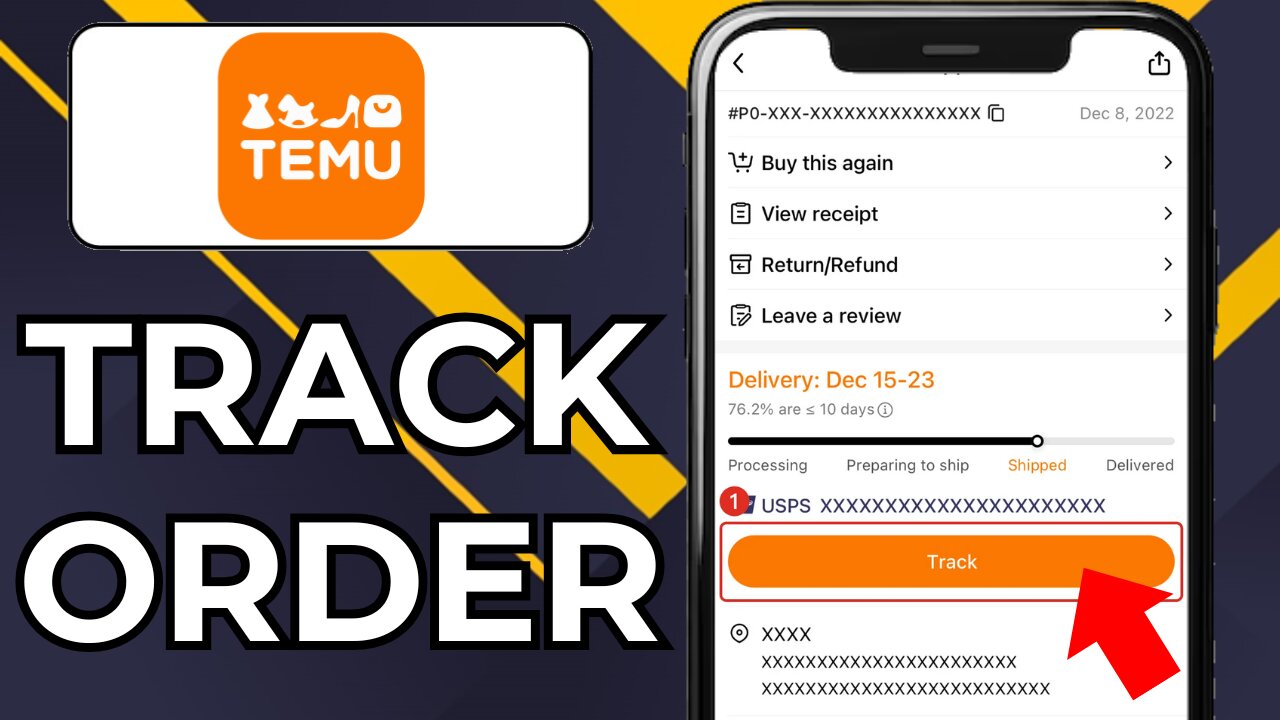 HOW TO TRACK ORDERS ON TEMU