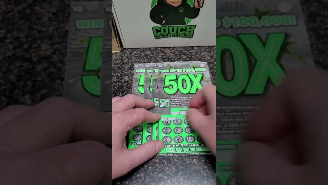 Kentucky Lottery Tickets 50X Scratch Offs!