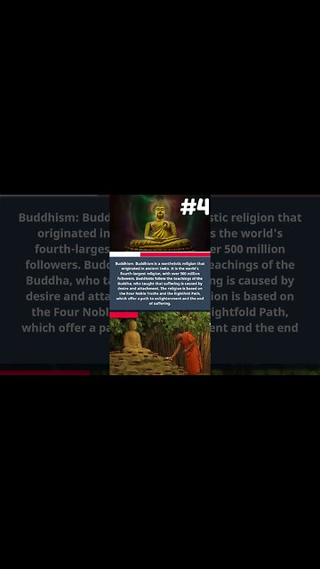 The Most Popular Religions #Faith #spirituality #Religion #shorts