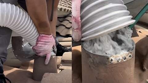 This is the Most Satisfying Dryer Vent Cleaning of ALL TIME!