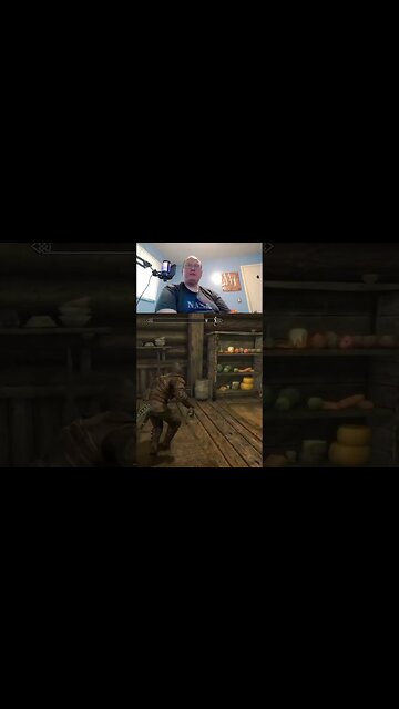 When you become the cheese thief #shorts #skyrim