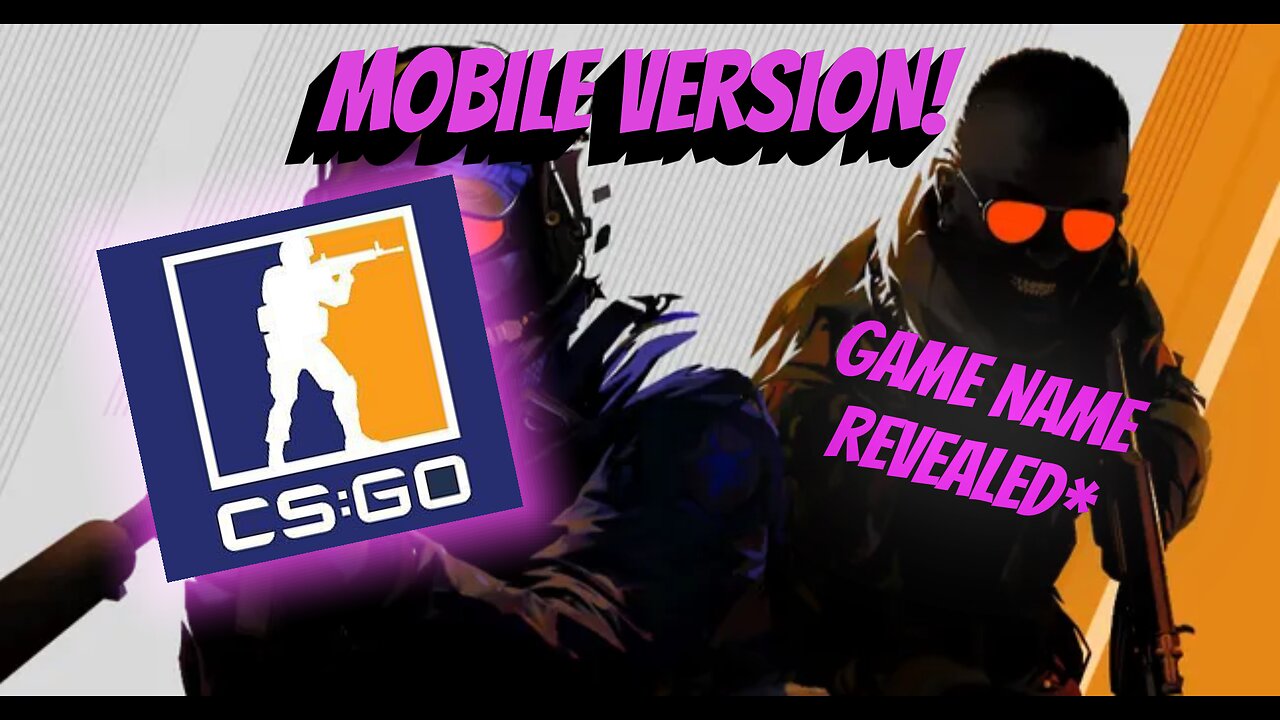 CS:GO Style Mobile Gameplay! Mobile version of CS:GO!😍