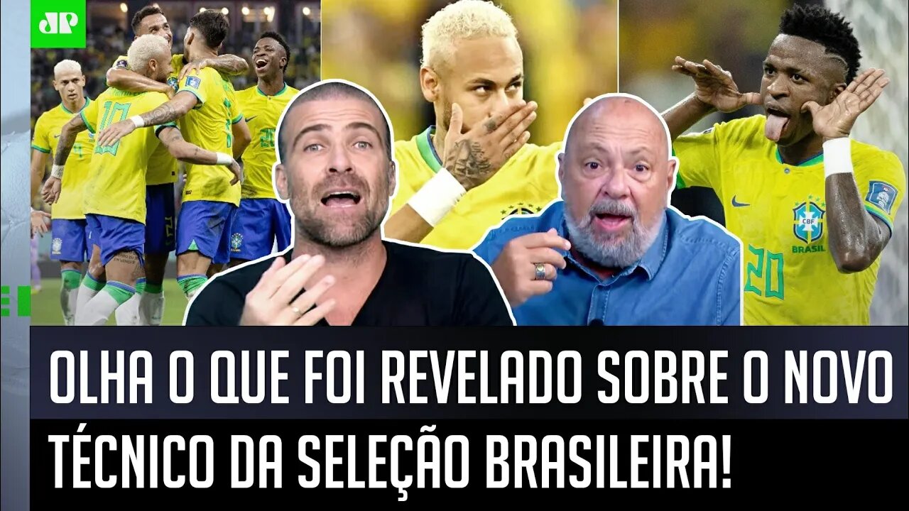 EXCLUSIVO! "Cara, essa é uma BAITA INFORMAÇÃO! O NOVO TÉCNICO da Seleção..." OLHA o que foi REVELADO