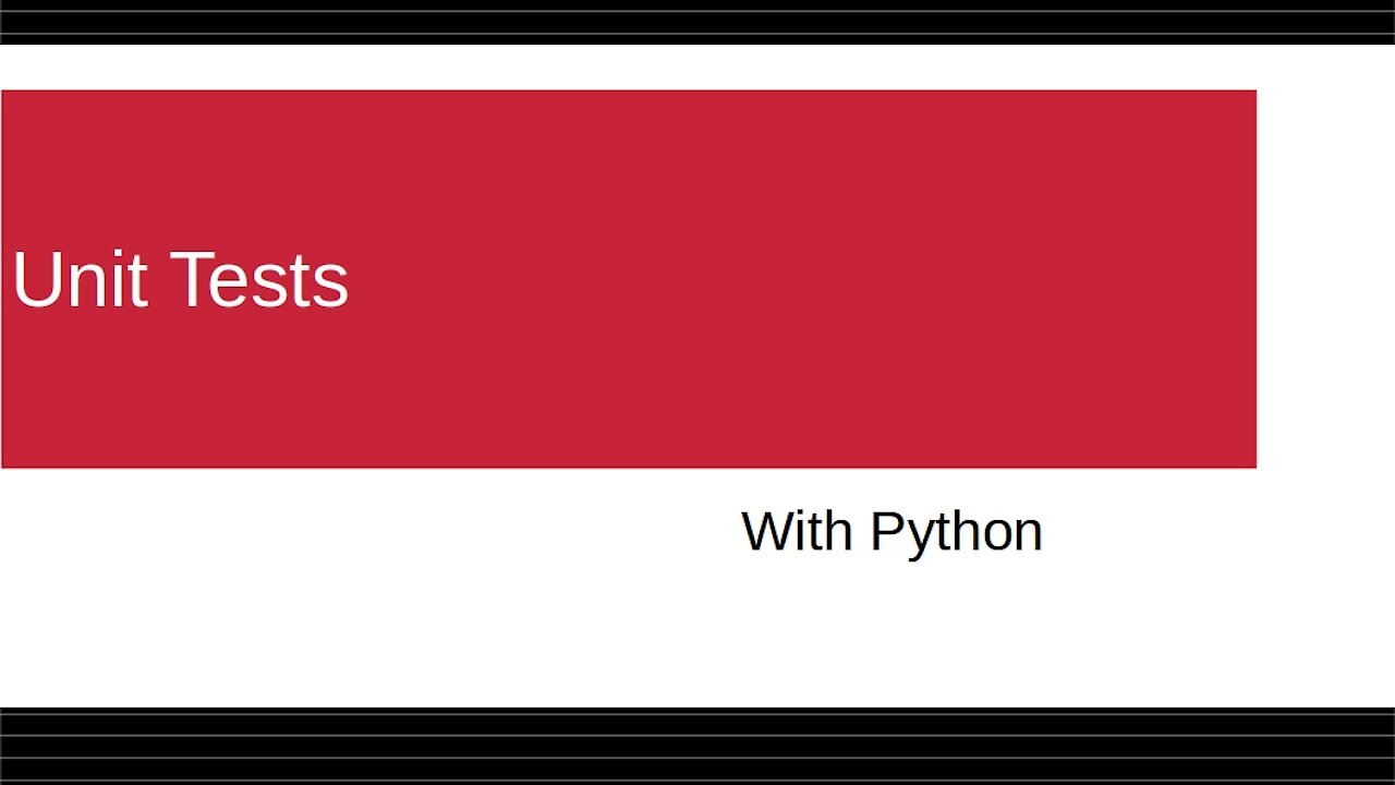 Unit Testing in Python (Ep. 15)