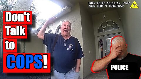 Never Talk to Cops: Florida Man Shoots Walmart Drone