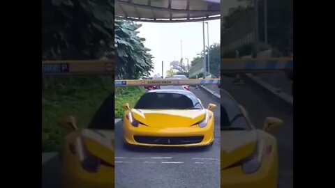 Next level Parking cars Funny video ? Whode Like it #shorts #supercarvideo #supercar #freeparking